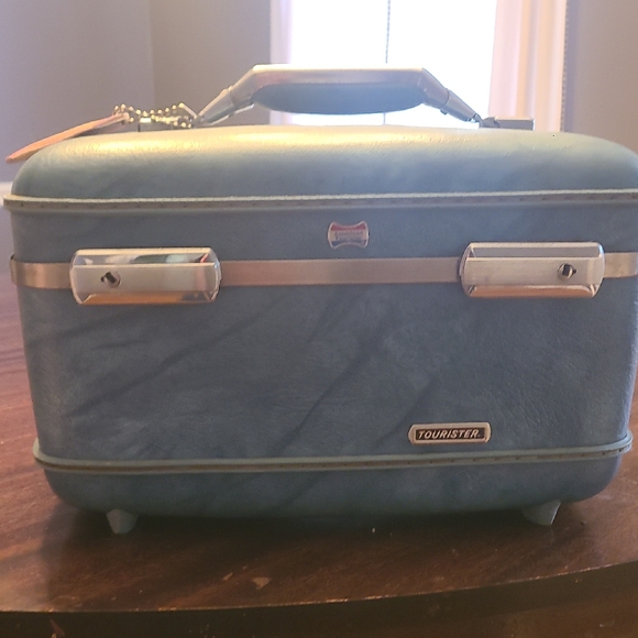 American Tourister Handbags - American Tourister Blue Travel Bag